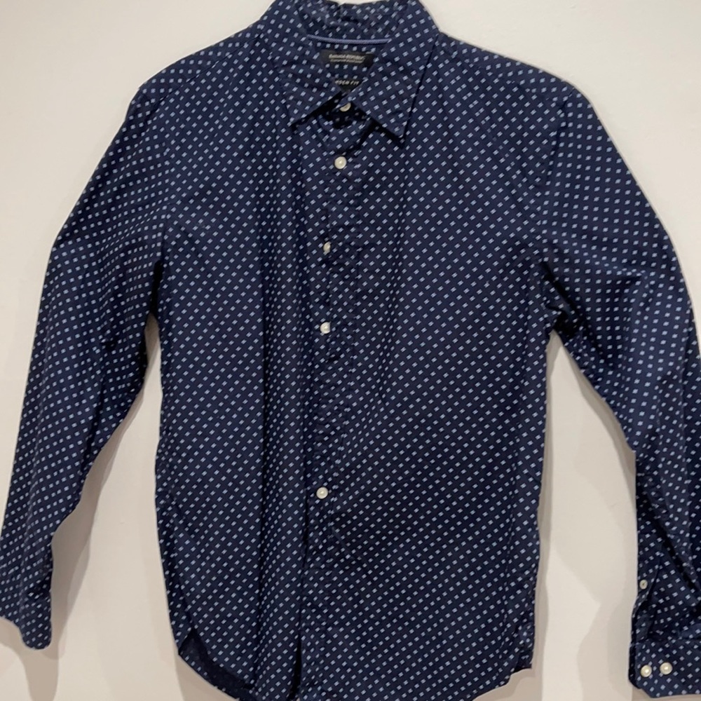 Navy dress shirt